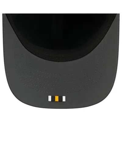 New Era Men's Charcoal Pittsburgh Steelers 2025 Sideline Cold Weather 9forty M-crown Adjustable Hat In Gray