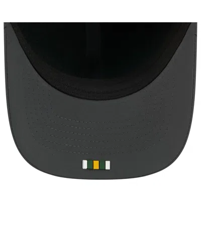 New Era Men's Charcoal Green Bay Packers 2025 Sideline Cold Weather 9forty M-crown Adjustable Hat In Gray