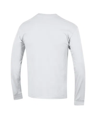 Champion White Auburn Tigers Arch Over Logo Long Sleeve T-shirt In White