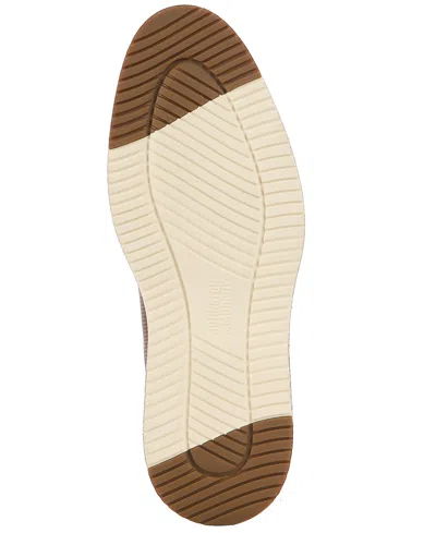 Johnston & Murphy Upton Perforated Plain Toe Oxford In Brown