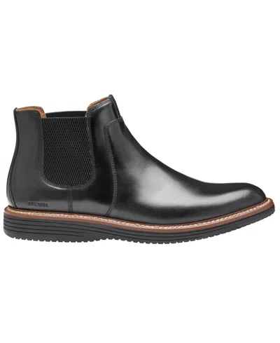 Johnston & Murphy Upton Chelsea Boot In Black