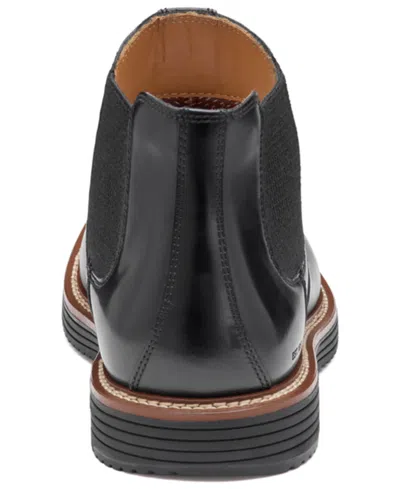 Johnston & Murphy Upton Chelsea Boot In Black