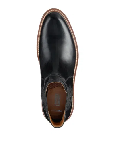 Johnston & Murphy Upton Chelsea Boot In Black