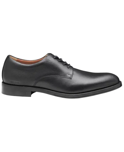 Johnston & Murphy Men's Xc+ Copley Plain Round Toe Lace-up Shoes In Black
