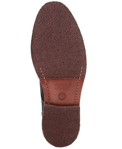 Johnston & Murphy Calder Wingtip Derby In Blue