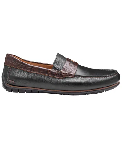 Johnston & Murphy Cort 2.0 Penny Loafer In Black