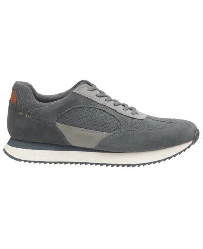 Johnston & Murphy Chase Perforated Sneaker In Gray