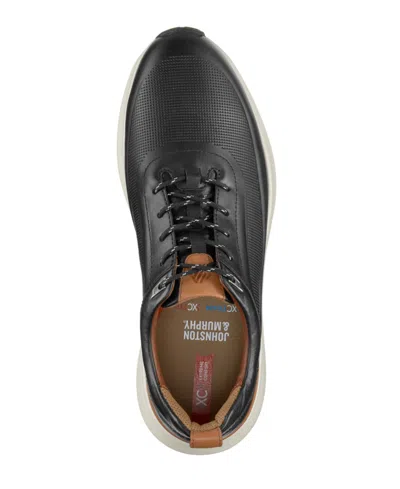 Johnston & Murphy Declan Waterproof Sneaker In Black