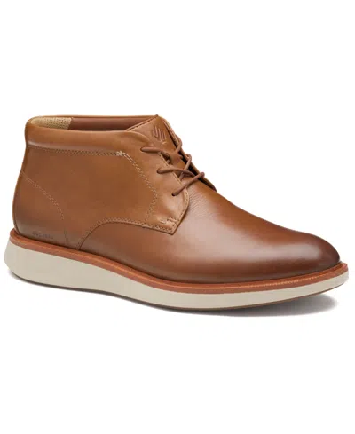 Johnston & Murphy Parker Waterproof Chukka Boot In Brown
