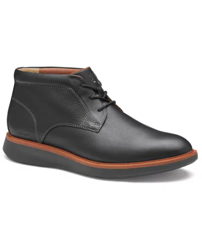 Johnston & Murphy Parker Waterproof Chukka Boot In Black