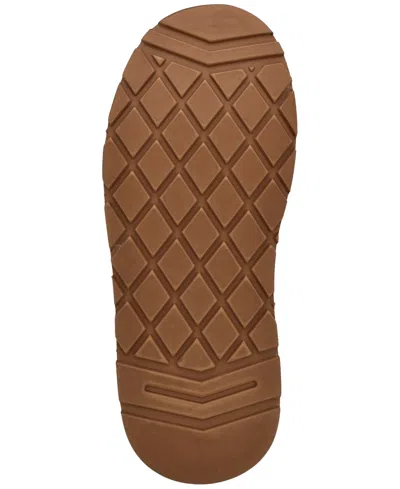 Guess Women's Dowry Rhinestone Bow Winter Boot In Brown