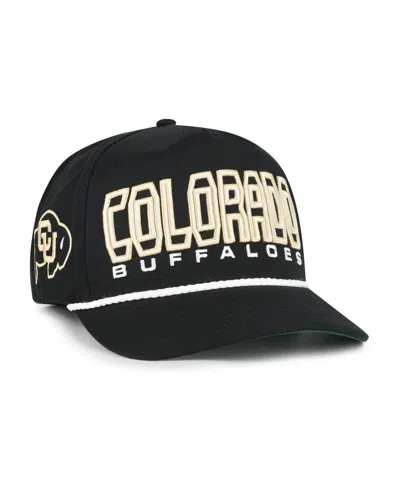 47 Brand Big Boys And Girls Black Colorado Buffaloes Byline Hitch Adjustable Hat In Black