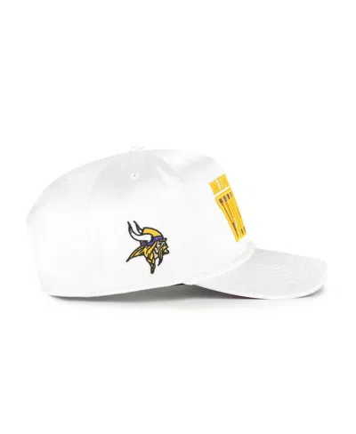 47 Brand Women's White Minnesota Vikings Outspoken Hitch Adjustable Hat In White