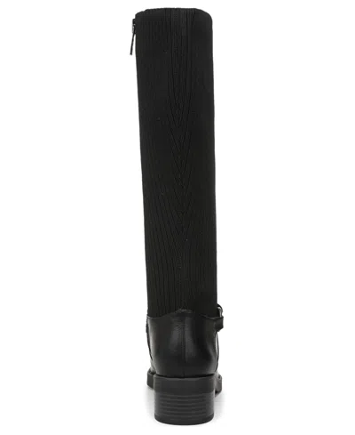 Lifestride Brighton Round Toe Extra Wide Calf Tall Boots In Multi