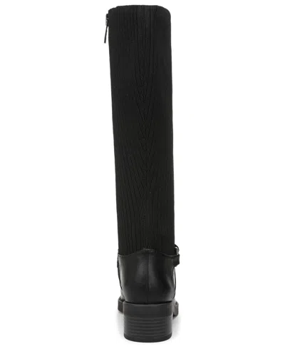 Lifestride Brighton Round Toe Tall Boots Regular Calf Wide Calf Extra Wide Calf In Animal Print