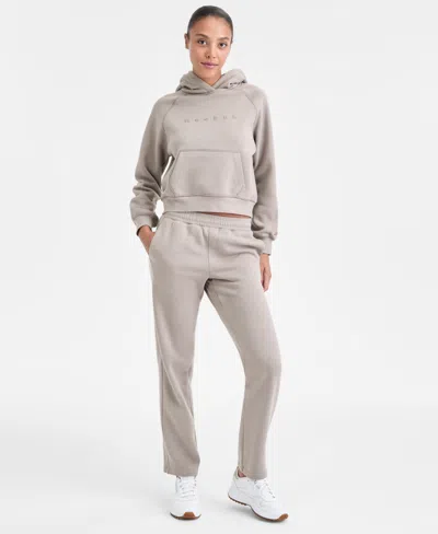 Reebok Women's Kangaroo Pocket Hoodie In Gray