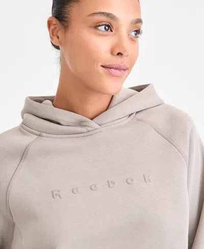 Reebok Women's Kangaroo Pocket Hoodie In Gray
