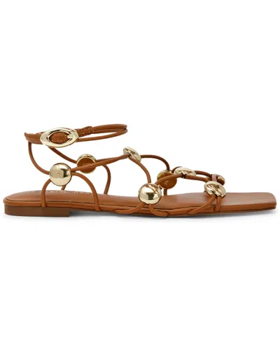 Steve Madden Tides Ankle Strap Sandal In Brown