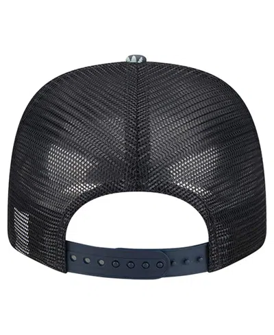 New Era Men's Denim/navy Boston Red Sox Aztec Denim 9seventy Adjustable Hat In Blue