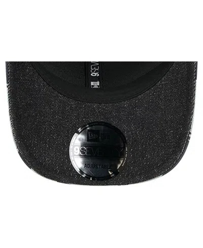 New Era Men's Denim/navy New York Yankees Aztec Denim 9seventy Adjustable Hat In Blue