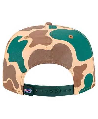New Era Men's Camo Buffalo Bills Duck Rope 19twenty Adjustable Hat In Brown