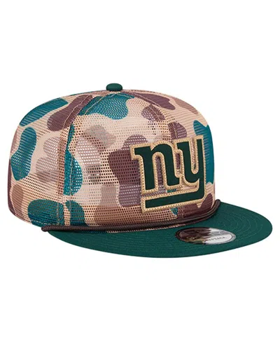 New Era Men's Camo New York Giants Duck Camo 9fifty Snapback Hat In Multi