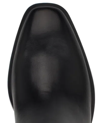 Nine West Womens Barile Tall Block Heel Boots Regular Wide Calf In Black