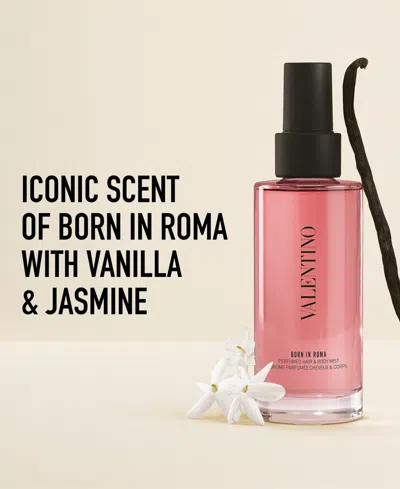 Valentino Born In Roma Perfumed Hair & Body Mist In Transparent