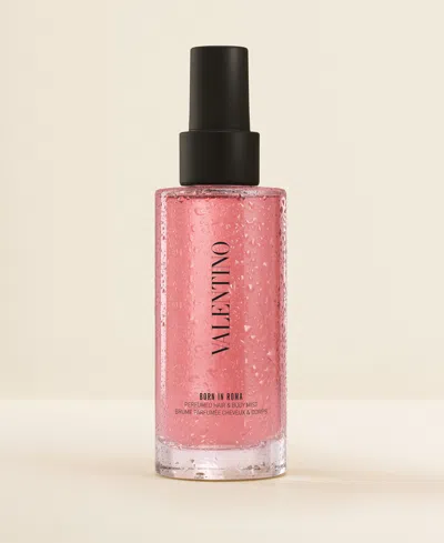 Valentino Born In Roma Perfumed Hair & Body Mist In Transparent