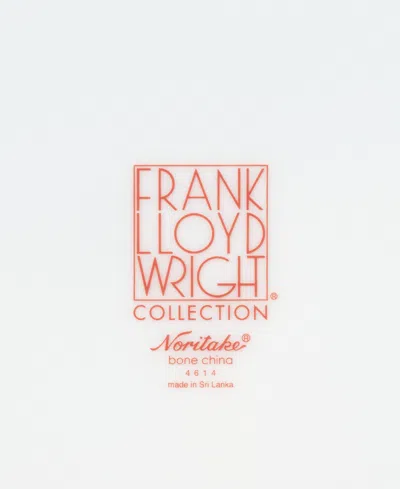 Noritake Frank Lloyd Wright Imperial Cabaret Set Of 2 Cups & Saucers, 6 Oz. In Multi