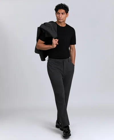 Kenneth Cole Men's Basic Slack Slim-fit Pants In Black