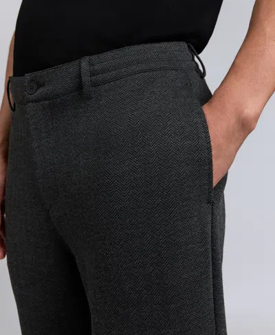 Kenneth Cole Men's Basic Slack Slim-fit Pants In Black