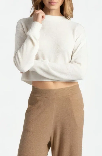 Sunday Citizen Cloud Cool Crop Sweatshirt In Multi