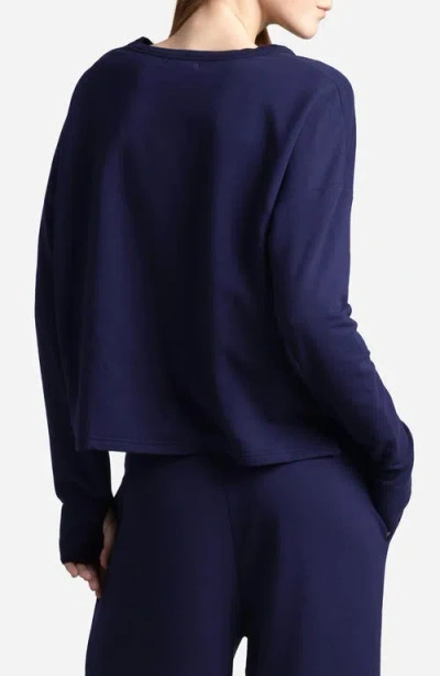 Sunday Citizen Light French Terry Pullover In Multi