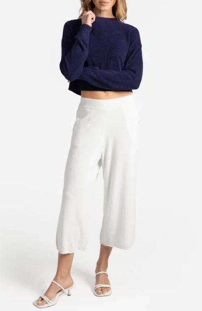Sunday Citizen Cloud Cool Crop Sweatshirt In Multi