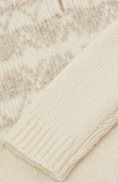 Reiss Off White/oatmeal Jumper In Neutral