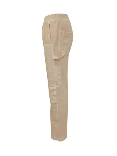 Dsquared2 Panelled Cargo Pants In White