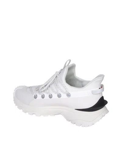 Moncler White Tech Fabric Trailgrip Lite 2 Sneakers In Multi