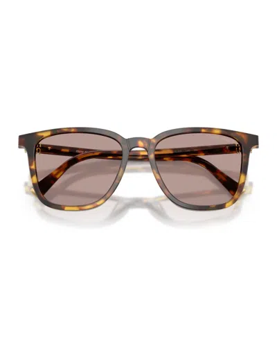 Miu Miu Tortoiseshell-pattern Square-frame Sunglasses