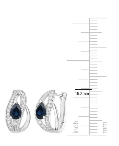 Macy's Emerald (5/8 Ct. T.w.) And Diamond (1/3 Ct. T.w.) Drop Earrings In 14k Gold (also In 14k White Gold  In Metallic