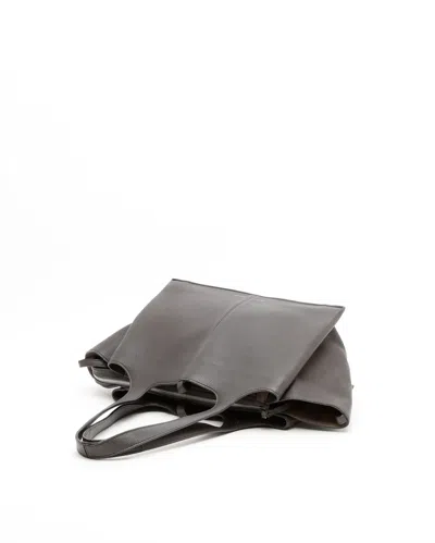 Celine Céline Small Tri-fold Bag In Gray