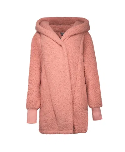 Jill Martin Men's And Women's Pink Wnba Breast Cancer Awareness Oversized Hooded Sweater In Pink