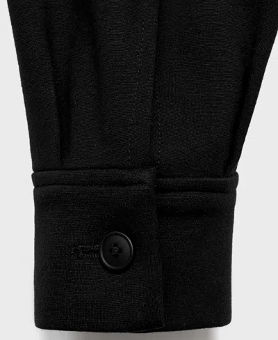 Mango Zip-up Sweatshirt In Animal Print