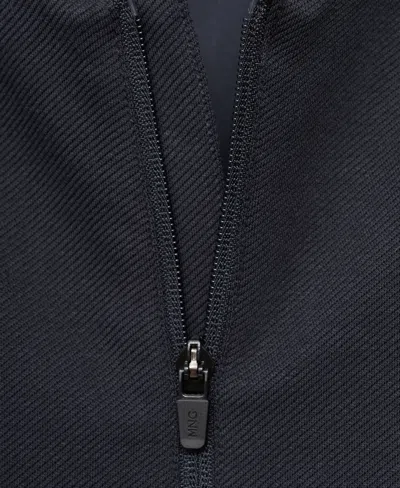 Mango Thermoregulated Bomber Jacket In Blue