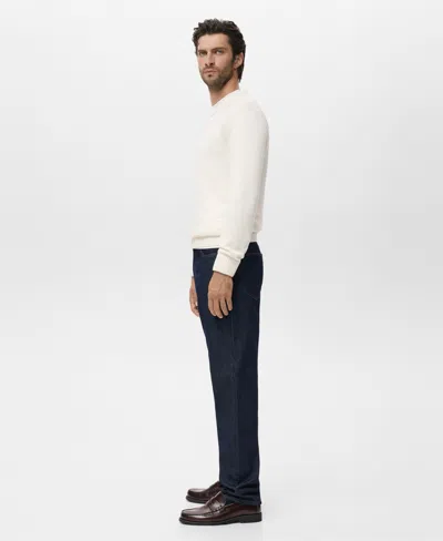 Mango Men's Fine-knit Sweater In Multi
