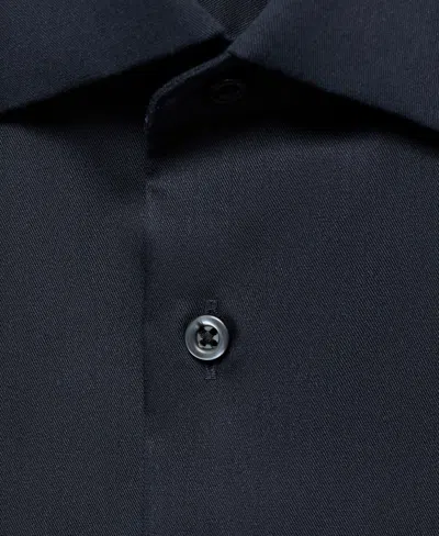 Mango Men's Comfort Stretch Non-iron Shirt In Blue