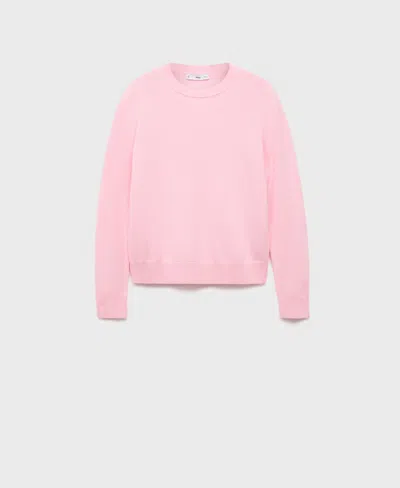 Mango Women's Cashmere Sweater In Pink