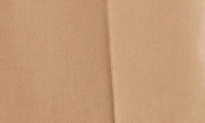 Karen Kane Pintuck Crop Wide Leg Pants In Brown