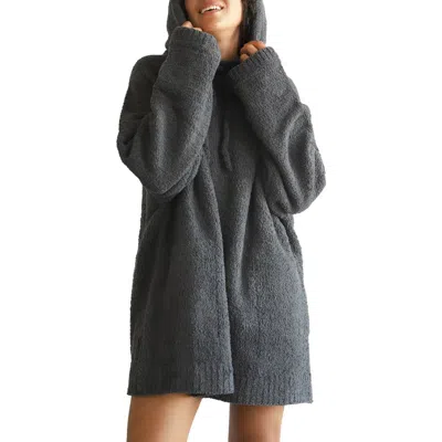 Sunday Citizen Snug Blanket Hoodie In Gray