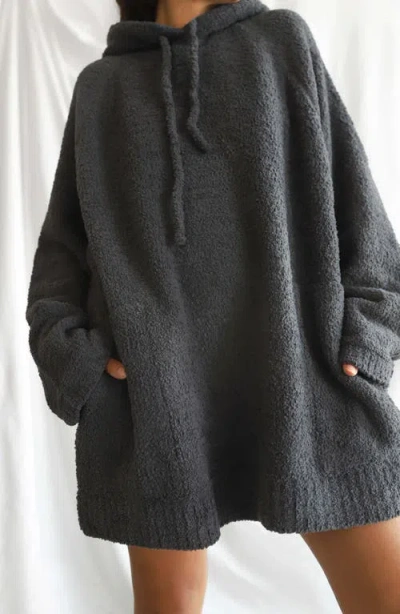 Sunday Citizen Snug Blanket Hoodie In Gray